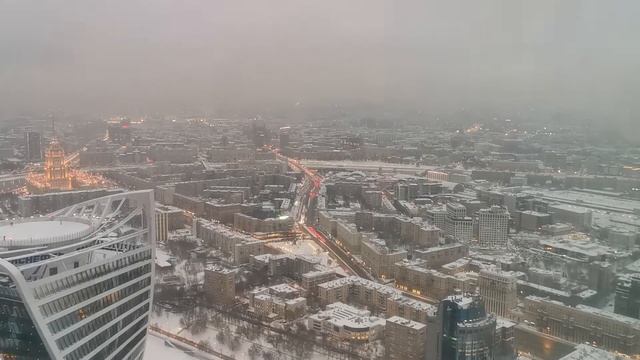 Москва сити ,хостел на 68 этаже
