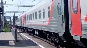 Вагоны РИЦ! 2 немецких вагона в составе поезда 117/118 Адлер - Самара