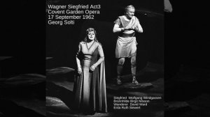 Siegfried Act 3 Covent Garden Solti 1962