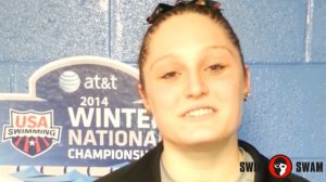 Kelsi Worrell is thrilled at going 50.9 and loving Louisville