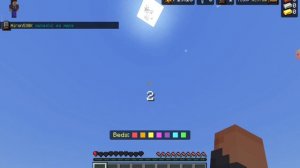 Играю на Сервере в Bed Wars в Майнкрафте