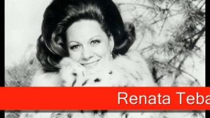 Renata Tebaldi: Mozart - Le Nozze di Figaro, 'Porgi, amor,'