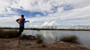 Rapala skitter pop sp-7 cocok untuk casting barramundi atau kakap putih yg ukuran 1kilo up.part 2