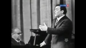 Pavarotti - "Questa O Quella" from Verdi's, "Rigoletto". 1964, Moscow