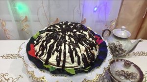 Торт Панчо с ананасами.