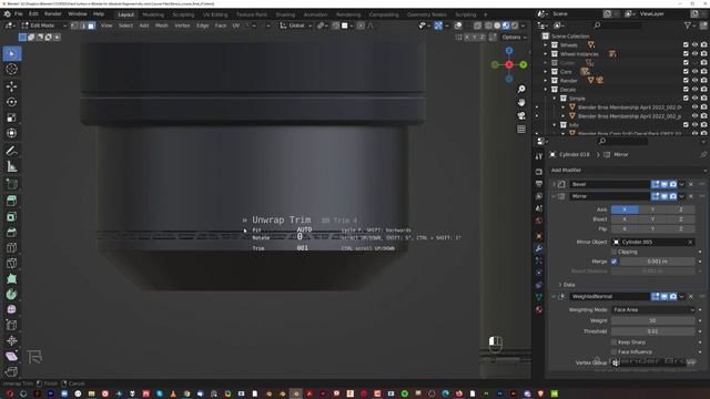 15. Bonus 1. HARD SURFACE MODELING in Blender by Blender Bros