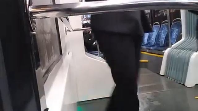 Поездка на Трамвае №36 В Депо От Метрогородка До Малой Остроумовской Улицы Москва 19 01 2023
