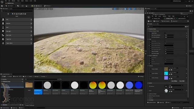 07. Parallax Occlusion Mapping & Parameter Collections. MATERIAL SYSTEM OVERVIEW Unreal Engine 5