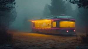Затерянная закусочная - Blade Runner Ambience - Cozy Cyberpunk Ambient Music for Deep Relaxation