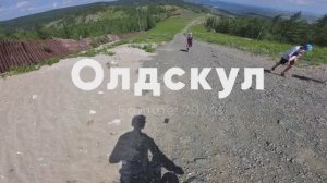 MTB DH трасса Олдскул в Банном (ГЛЦ Металлург г. Магнитогорск), июль 2024г.