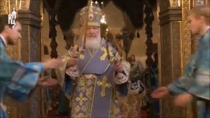 Orthodox Patriarch of Moscow and Archbishop of Preshov serve Divine Liturgy