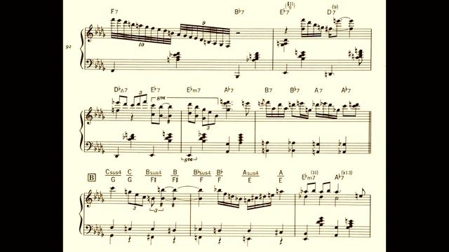 Thelonious Monk, Ask Me Now, Piano [with score] смотреть онлайн