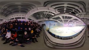Мелитополь - открытие "Ледовой Арены" обзор в 360°