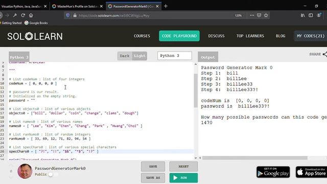 "Password Generator: Part 2" | S0 | E6 | CodingClass w/ MasterHun