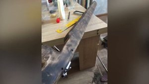 Подводное ружьё из дерева груша)