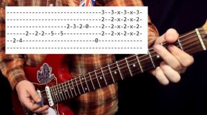 Играем главный рифф Mary had a little lamb - SRV! Разбор с табулатурами!