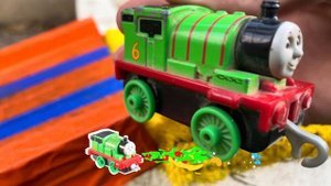 Looking Thomas and Friends | Thomas toys | James, Bruno, Spenser, Percy | Video for kids
