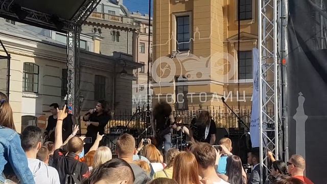 ЖЕЛЕЗНАЯ ВОЛЯ - Следуй за мной (Ария). Мотостолица 2018 СПб