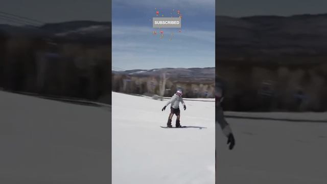 You can admire his skating♀️[Motors]#experiment #extreme #shorts #shortvideo #snowboarding