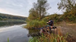 Ловим на фидер Cadence CR10 12ft Feeder #3 в октябре на Оке.