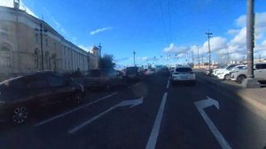 солнечный осенний Петербург