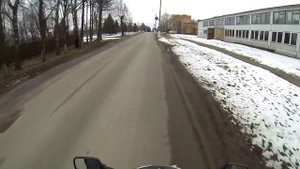 Покатушка за ментами на Honda Lead неудачная