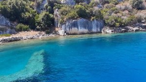 Остров Кекова. Затонувший город.Турция.Kekova Island. Sunken City, Turkey