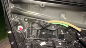 Результат работы в подключении подсветки двери на Mazda cx-8