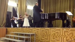 Юдина Алина. Паганини Вариации для скрипки с оркестром.