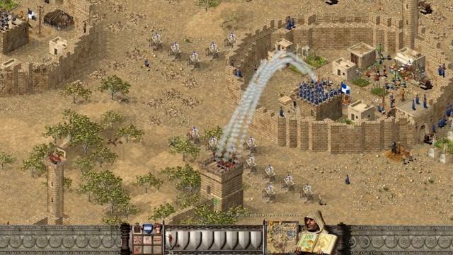 Stronghold Crusader - Mission 24 | Death in the Dunes (Crusader Trail) смотреть онлайн