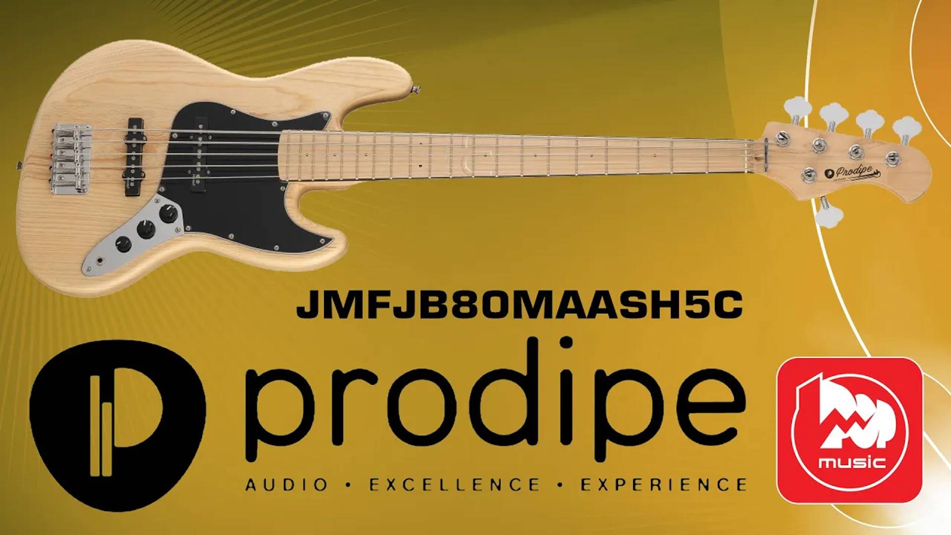 Бас-гитара 5 струн Prodipe JB80MA-ASH-5C (JMFJB80MAASH5C)