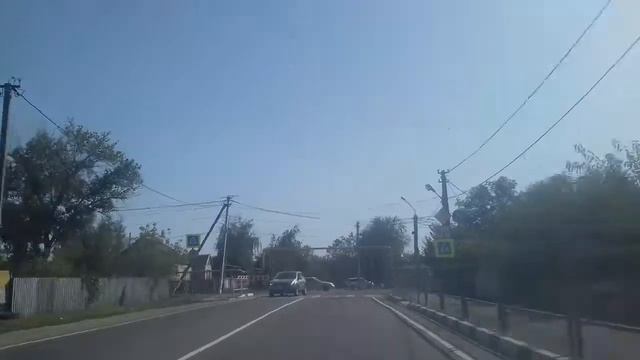 Станица Гостагаевская. Проезд по Гостагаевской.