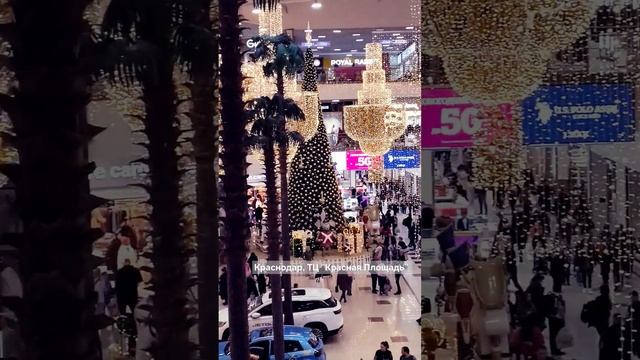 Невероятная красота в ТЦ "Красная Площадь" Краснодар 2024  #переезднаюг #краснодар #краснаяплощадь