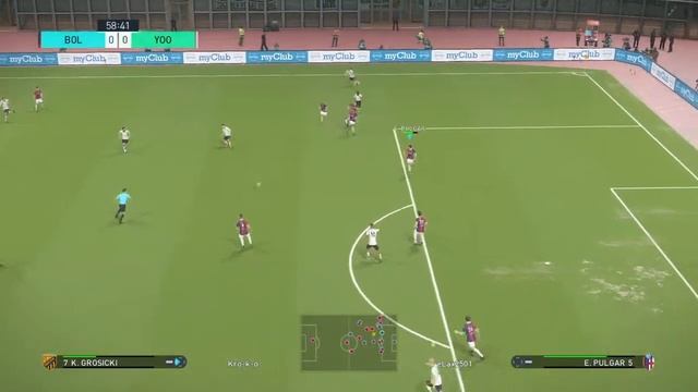 NGK PES2018 - Saison 1 - Liga 6 - Highlights FC Bologna : Hull City II