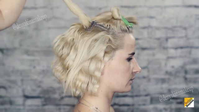 укладка на короткий волос (1) смотреть онлайн