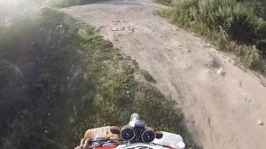 Что будет если прыгнуть на мотоцикле с трамплина в воду