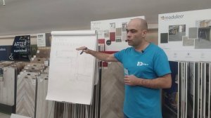 Иженерный винил (Layred) Moduleo Herrngbone - елочка.