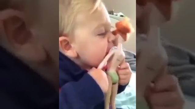 Мальчик с куклой [A boy with a doll]
