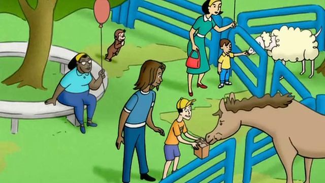 Curious George - 50 - Curious George vs the Turbo Python 3000 (Learn English Language with subtitles