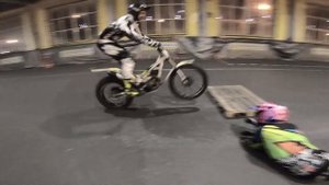 МОТОТРИАЛ первый раз сел на триальный байк