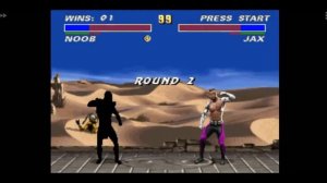 Noob Saibot Combos and Brutality - Ultimate Mortal Kombat 3