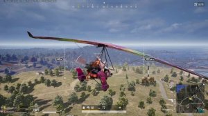 PUBG Motor Glider GAMEPLAY