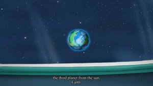 Curious George - 249 - In Search of Space Monkeys (Learn English Language with subtitles)