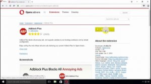 How to install AdBlock Plus on Opera