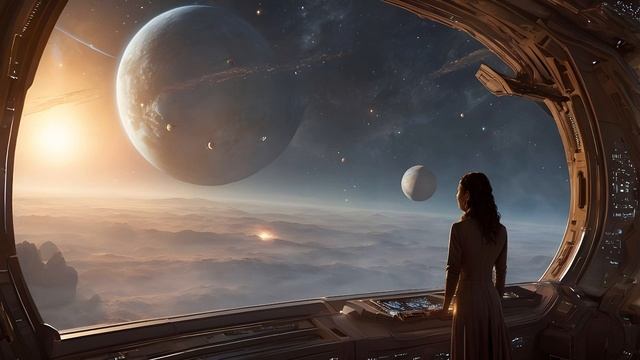 Cosmic Solitude:  Ambient Space Soundscapes for Reflection and Relaxation - Sci-Fi