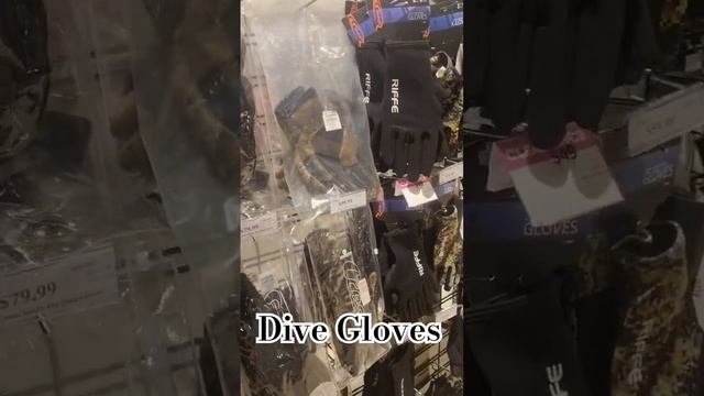 DIVE GLOVES🔥 | Selection of dive gloves for diving and spearfishing #fishing #spearfishing