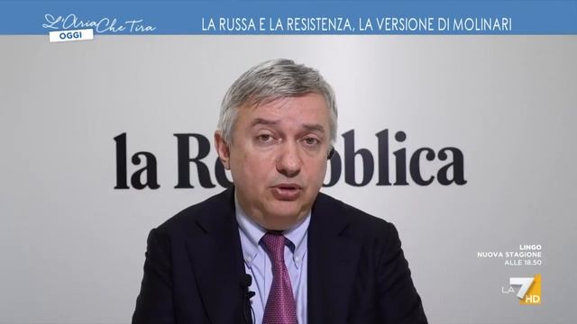 25 aprile, Maurizio Molinari contro Ignazio La Russa: "Sostiene che l'antifascismo non ... смотреть онлайн