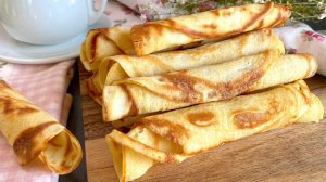 🧇 Как приготовить вафельные трубочки на сковороде? Дети будут в восторге от хрустящих трубочек!