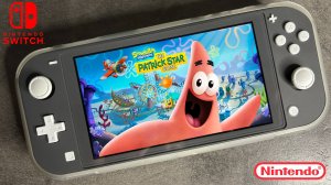 SpongeBob SquarePants: The Patrick Star Game Nintendo Switch Lite Gameplay