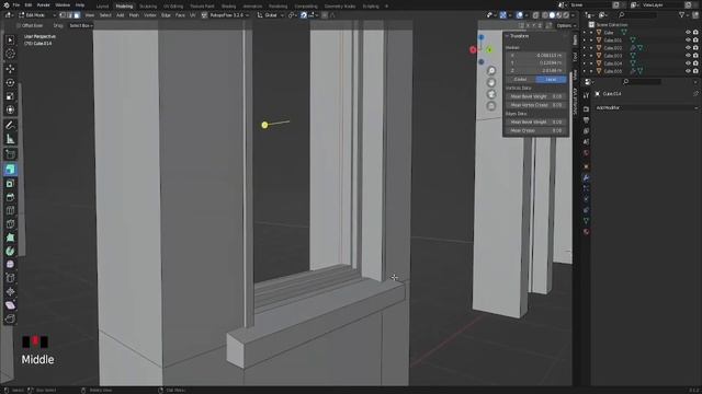 03 Simple Windows made Simple!. MODULAR DESIGN in Blender by Johnny BlackWinter